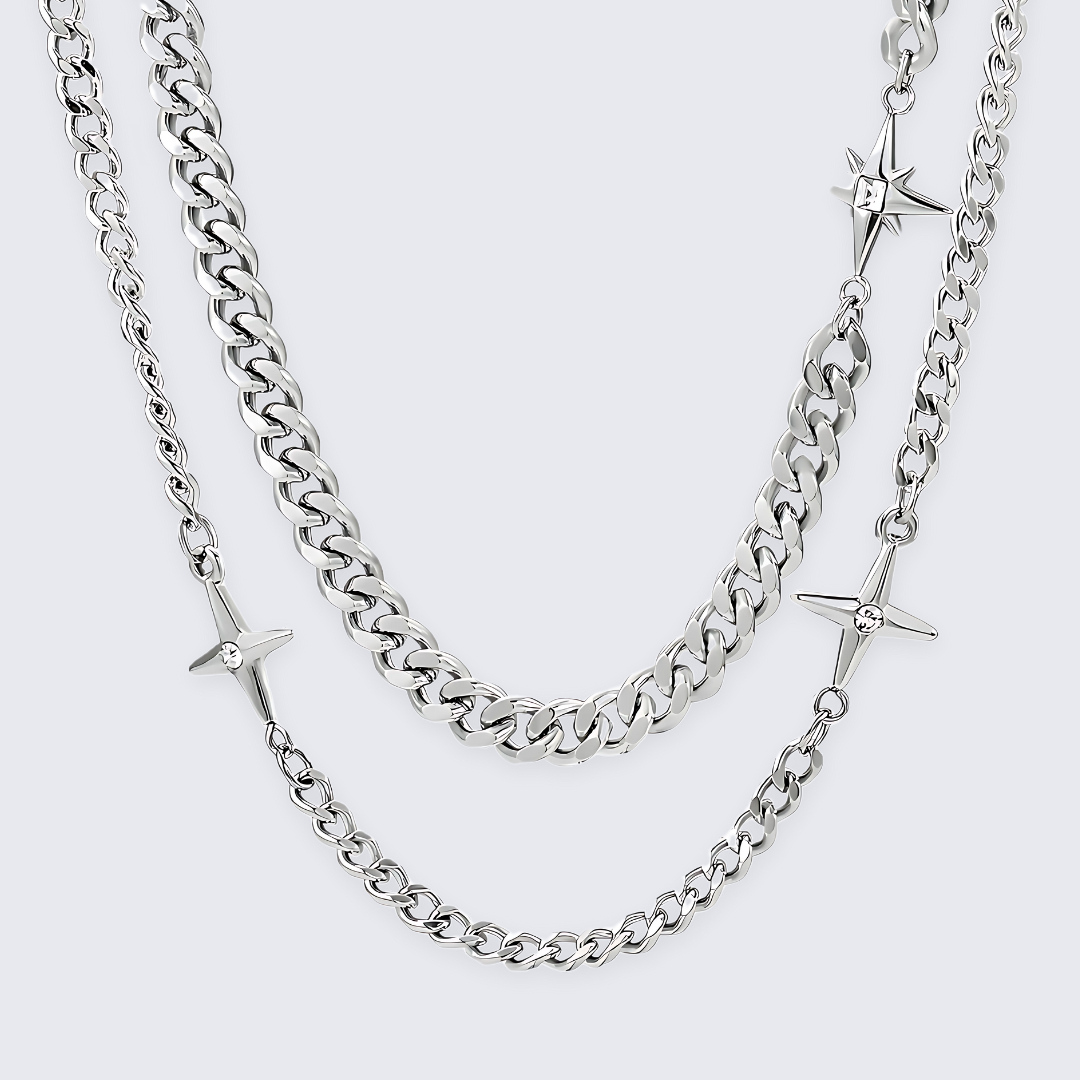 ★SENTIMENTS★ NO.524 [SILVER] NECKLACE MARIHA(マリハ) Silent Rain ネックレス パイソンチェーン M