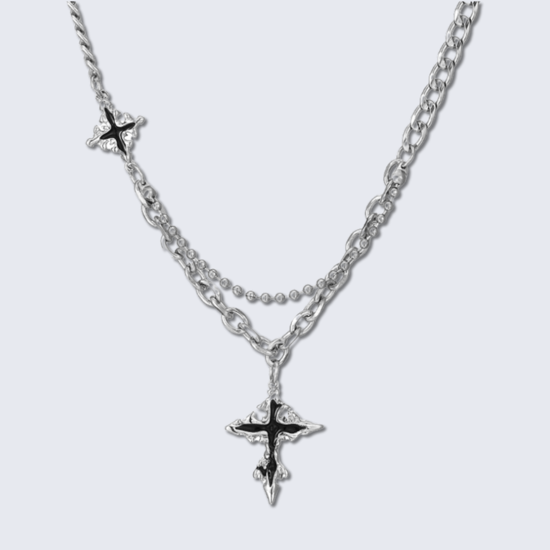 ★HARANG★ HR 370N_Silver Necklace Chain Silver Necklace AR26 – Architect404