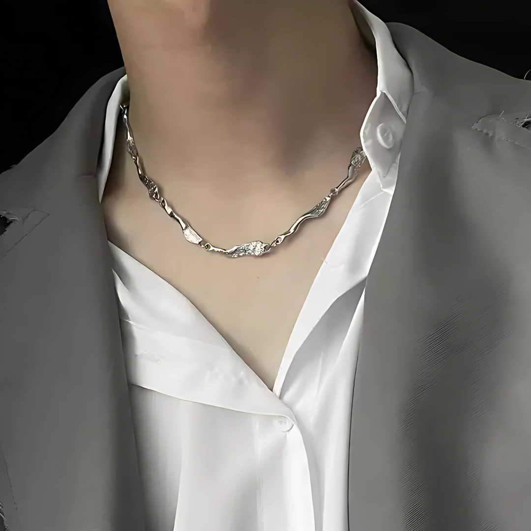Silver necklace AR181