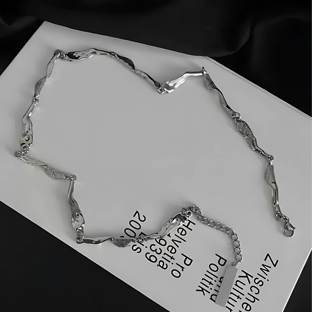 Silver necklace AR181