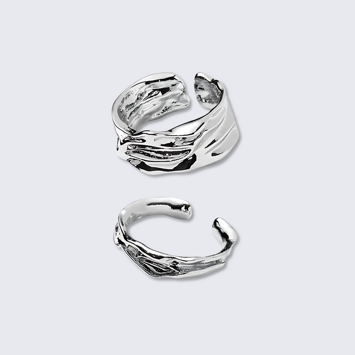 Silver ring set AR198