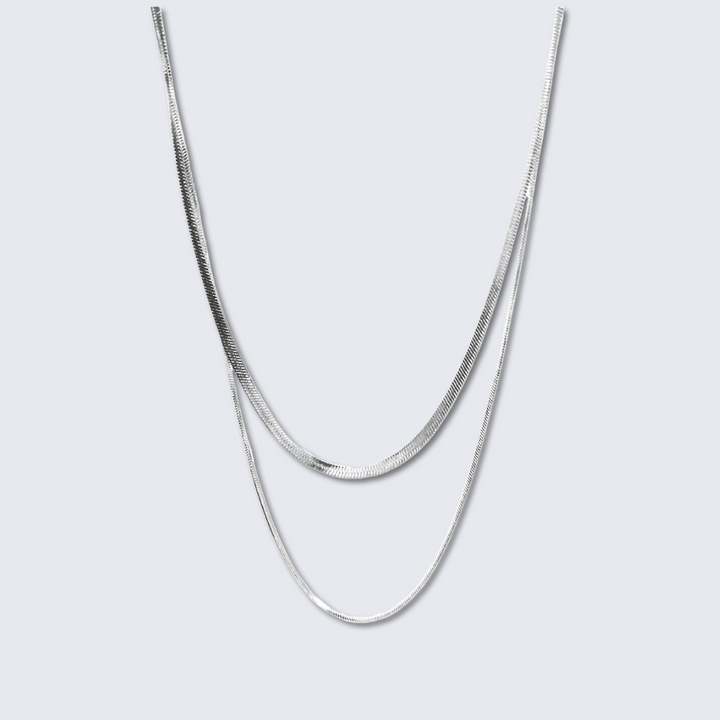 Silver necklace AR165 