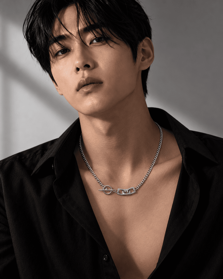 Silver necklace AR126
