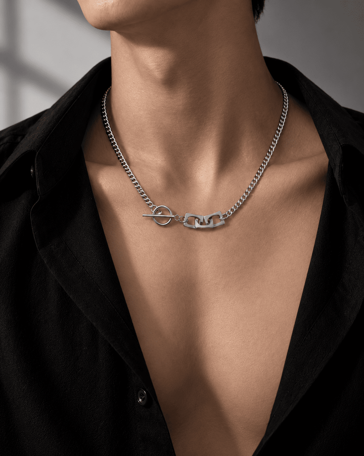 Silver necklace AR126