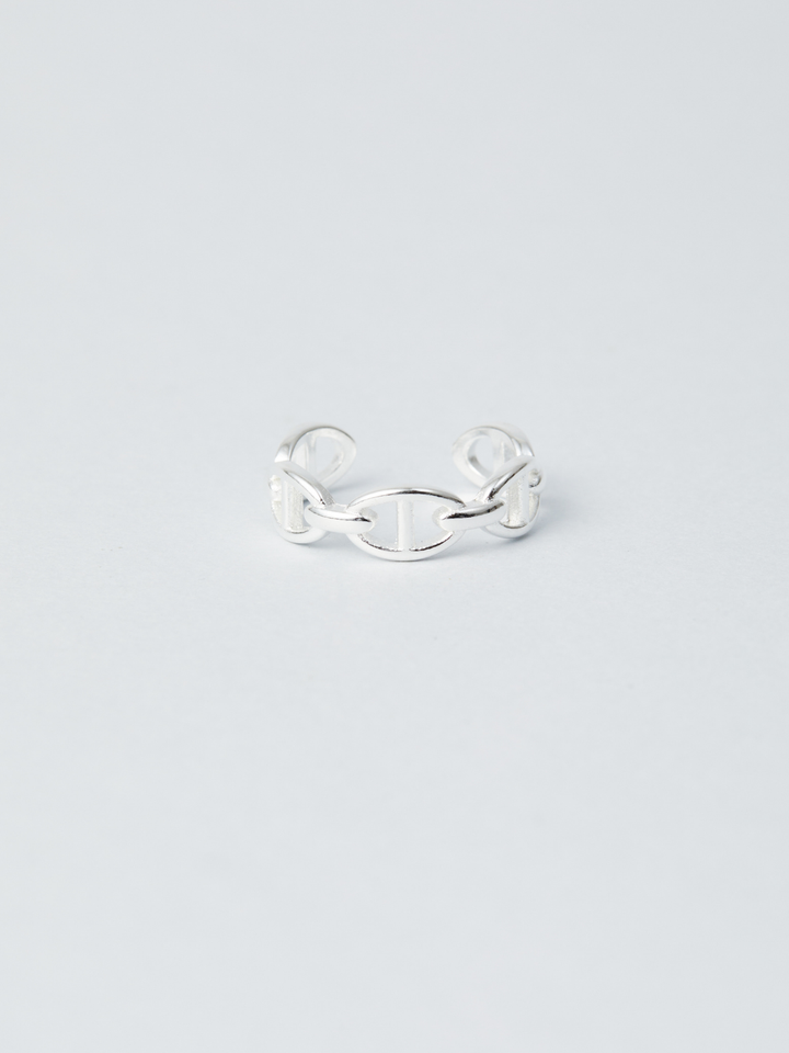 Signature Chain Silver Ring AR17