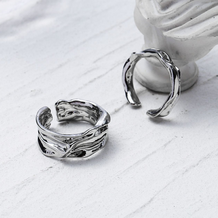 Silver ring set AR198