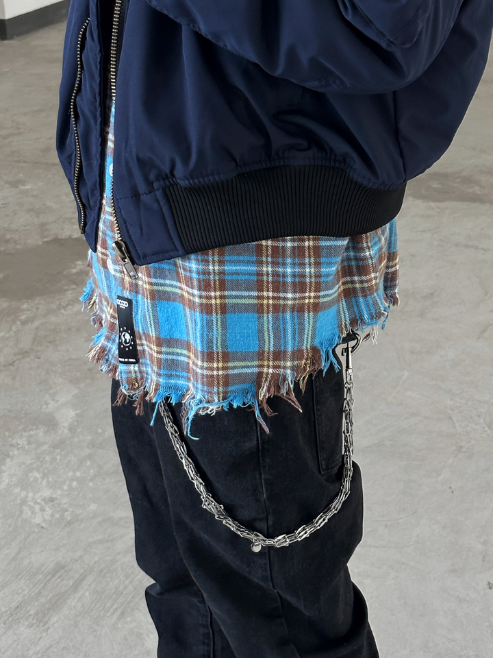 Punk Texture Metal Multifunctional Pants Chain AR89