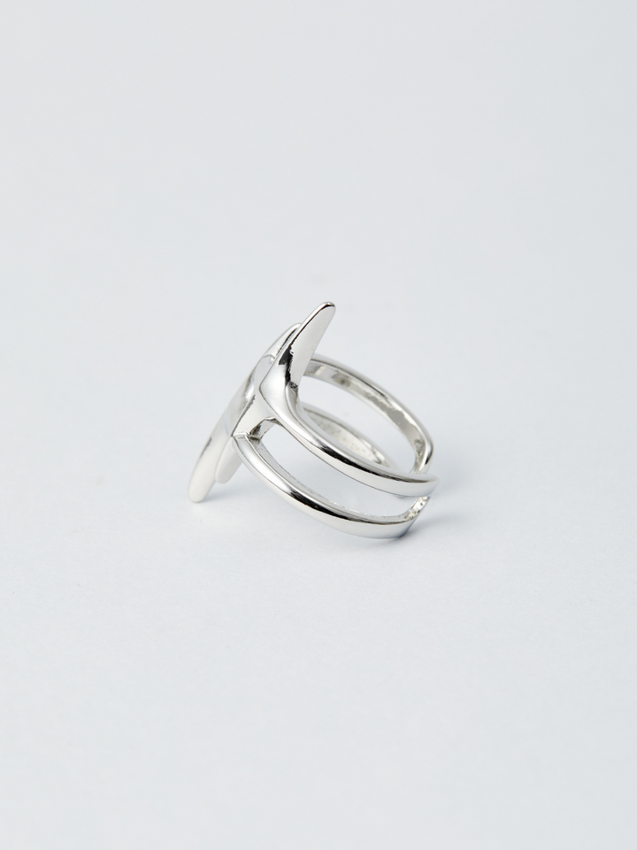 Rhombus Silver Ring AR27