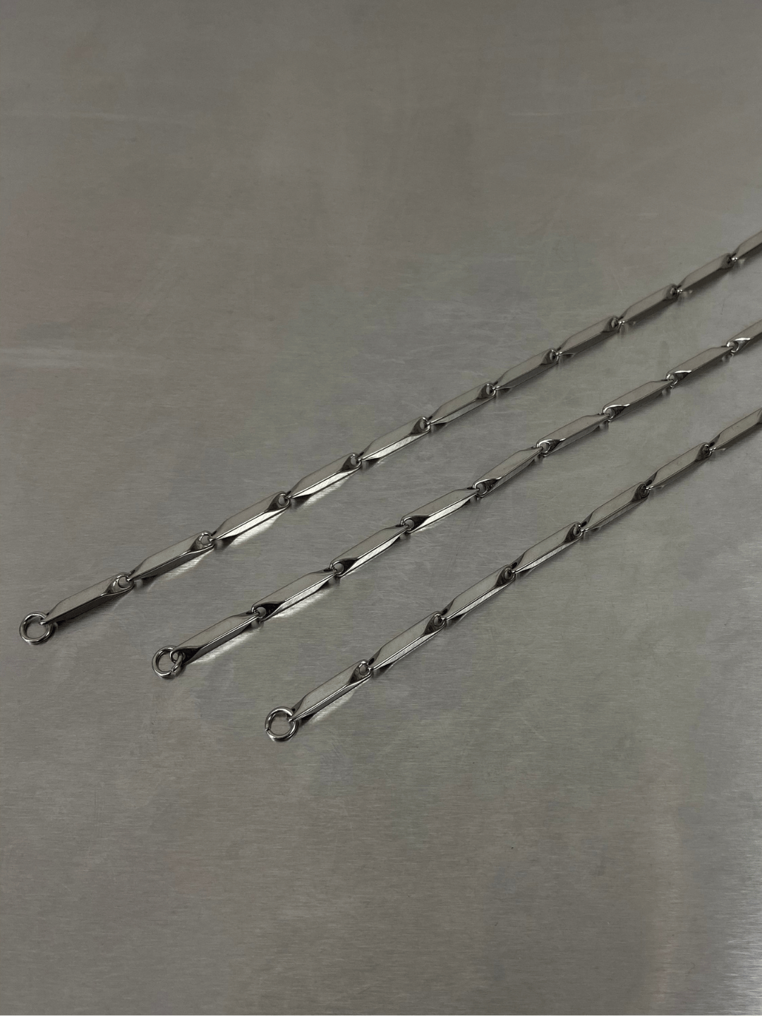 Rhombus Bamboo Segment Chain Bracelet AR52