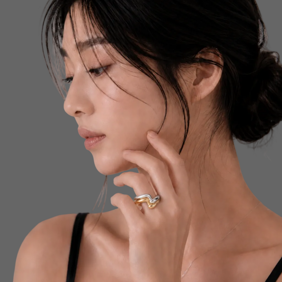 Silver925 Combination Ring AR15