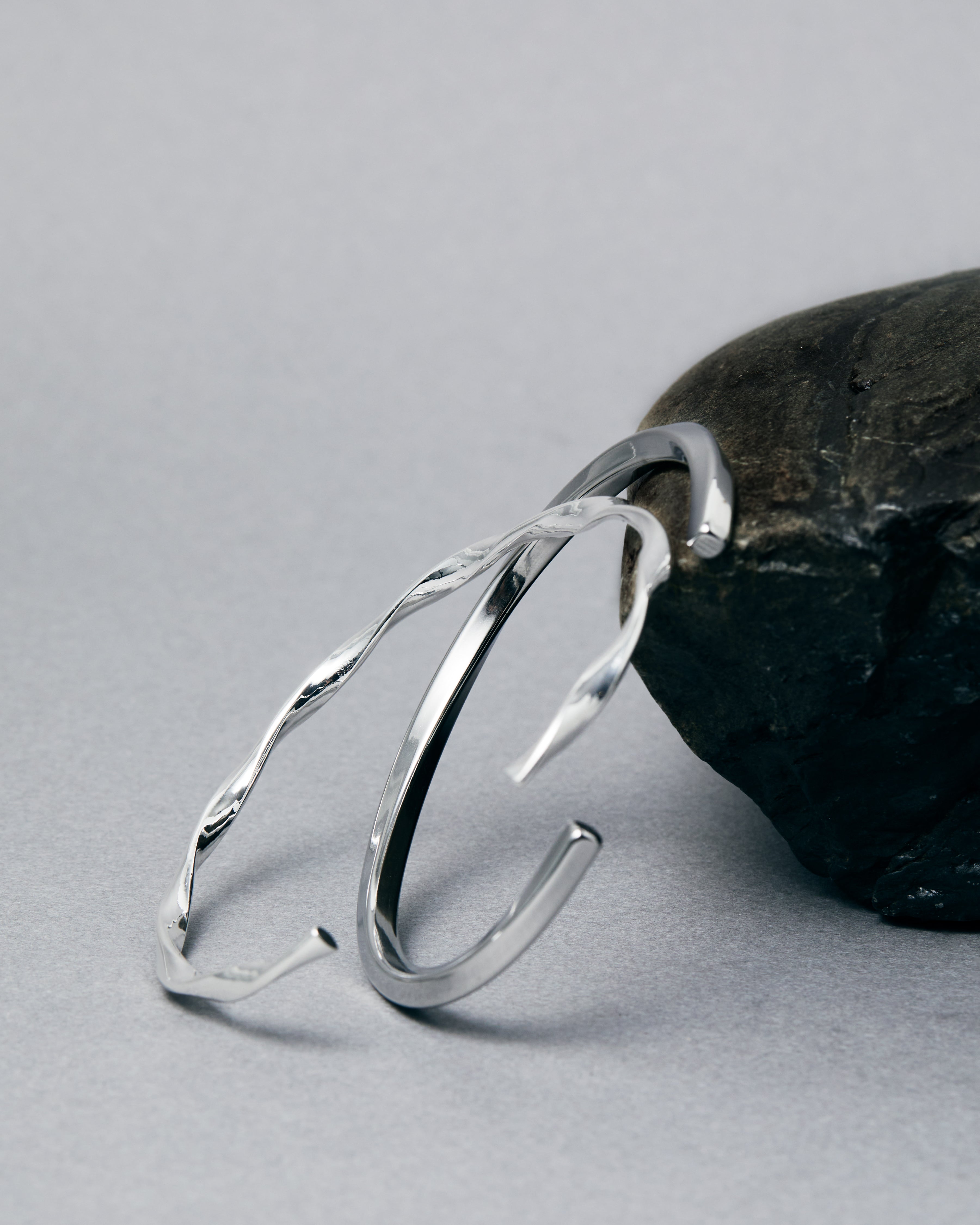 Clang Silver Bangle AR18 – Architect404