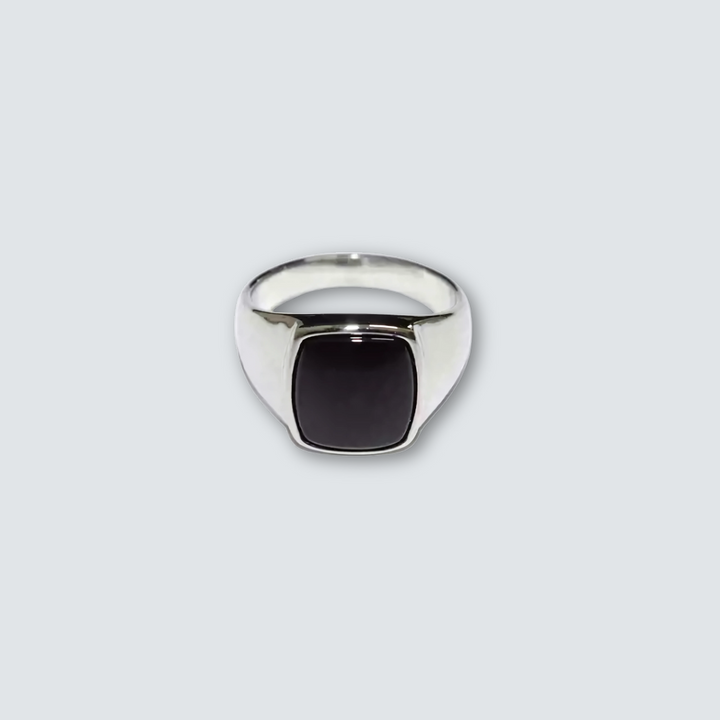 Signet ring AR201 black